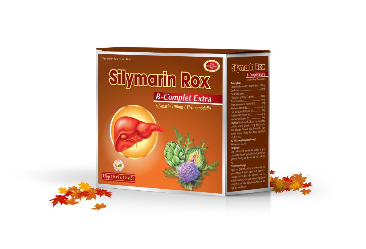 Silymarin Rox Nâu_B complex extra_H100v_date 02.2027