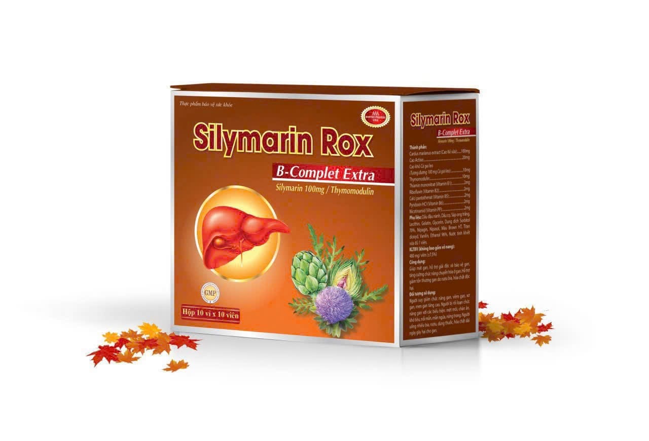 Silymarin Rox Nâu_B complex extra_H100v_k120