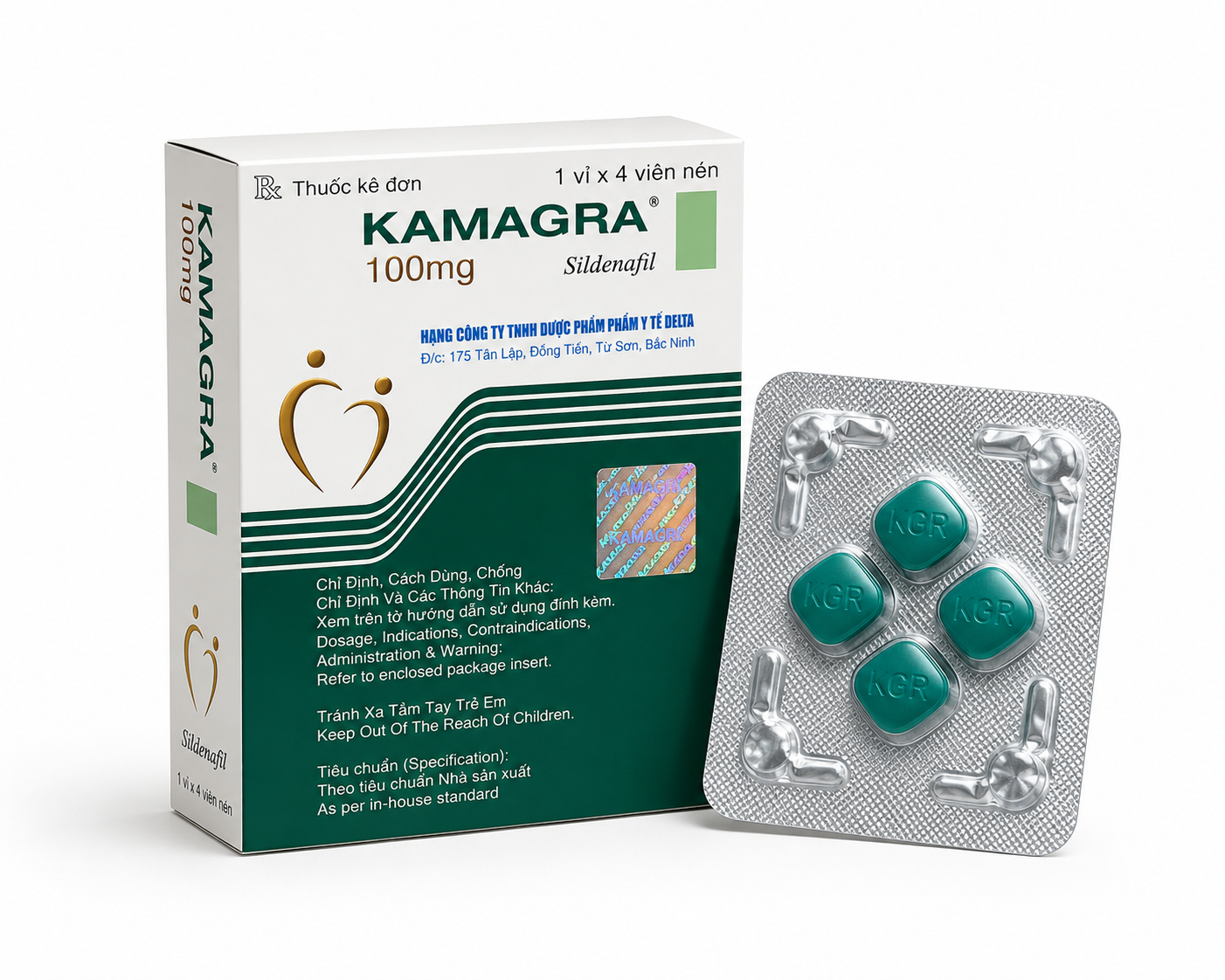 Sinh Lý KAMAGRA 100mg_H/4v