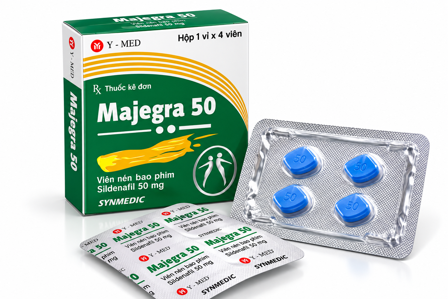 Sinh Lý Majegra-50 (Sildenafil 50mg)_H/4v