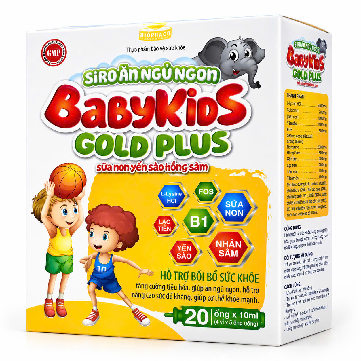 SIRO ĂN NGỦ NGON BABYKIDS GOLD PLUS_H/20/10ml