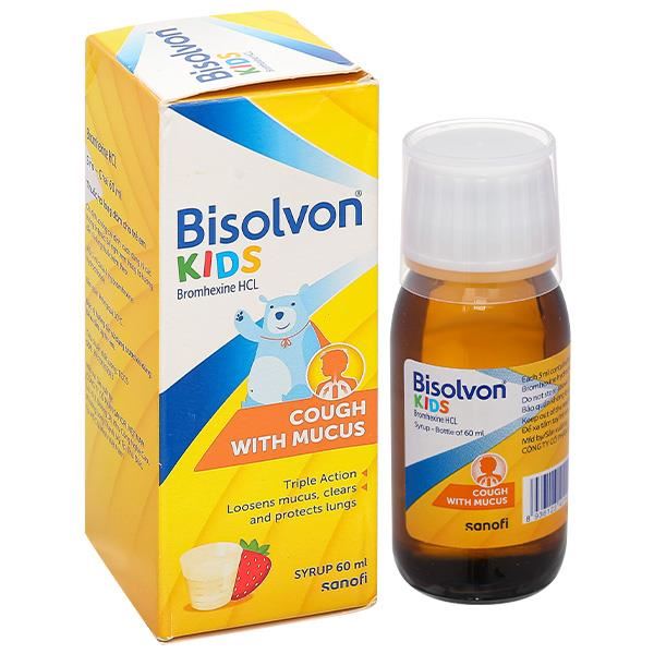 Siro Bisolvon Kids 4mg/5ml chai 60ml