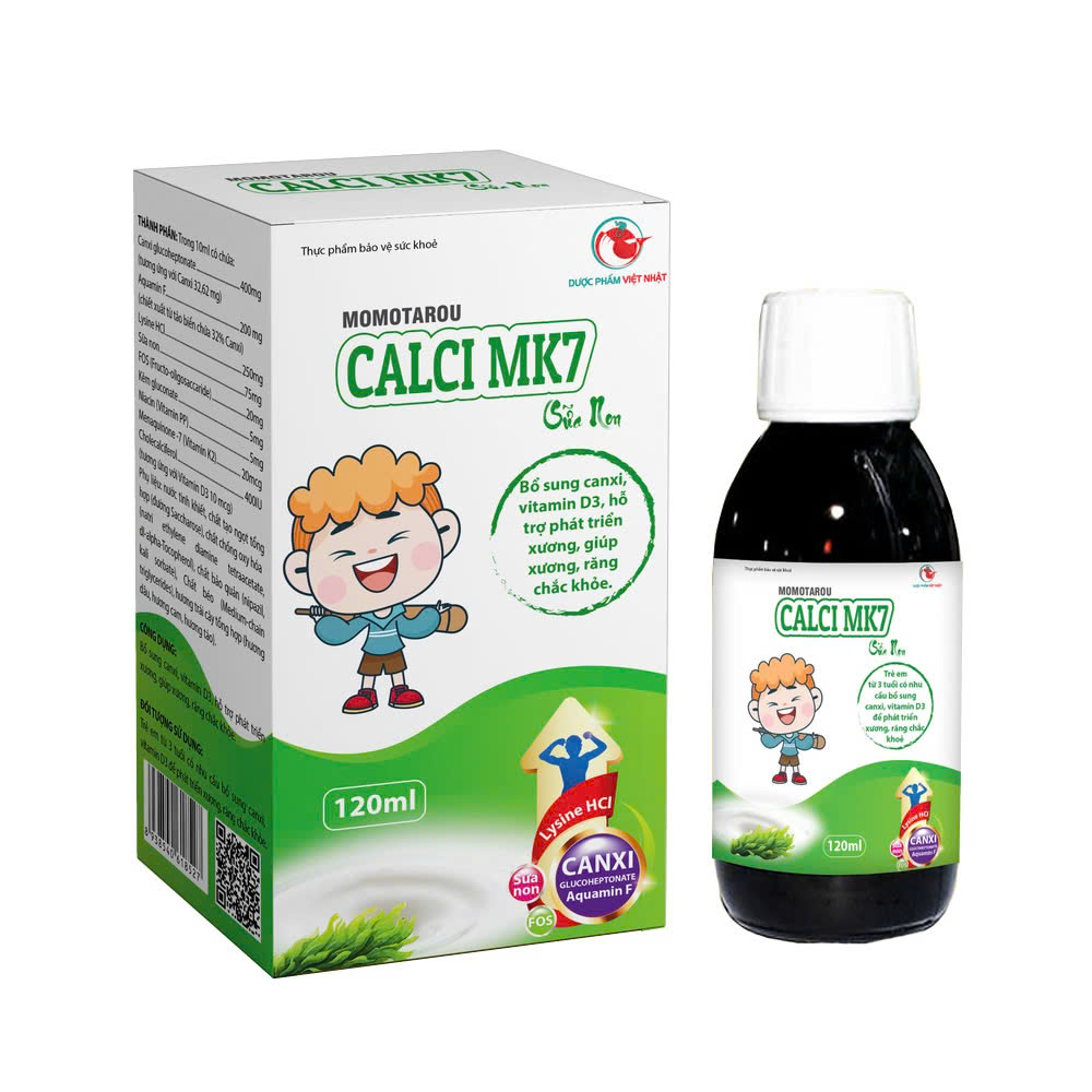 Siro Calci Mk7 sữa non_C120ml