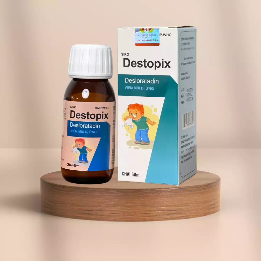 Siro Destopix_Desloratadin viêm mũi dị ứng C60ml