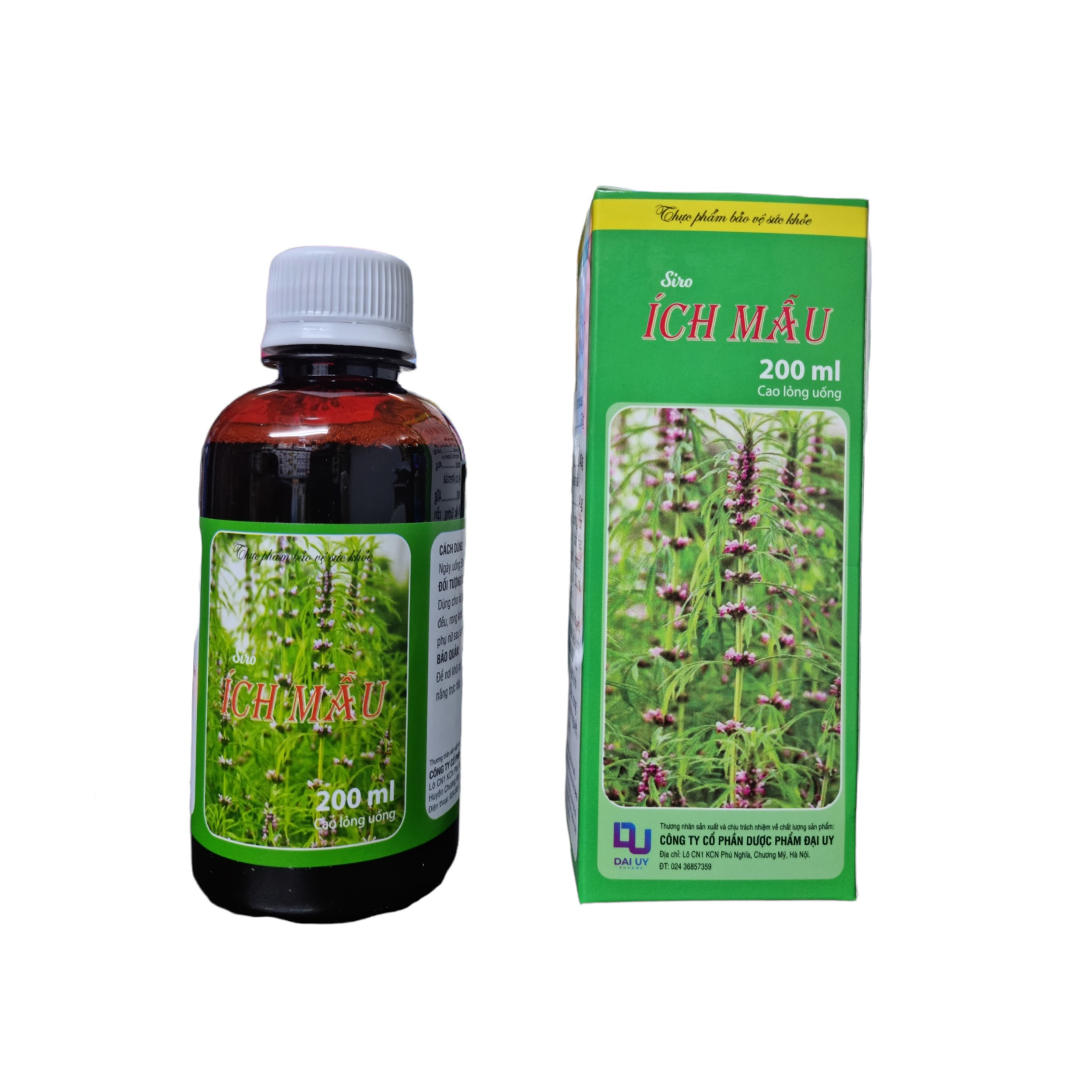 SIRO ÍCH MẪU - CHAI 200 ML - ĐẠI UY