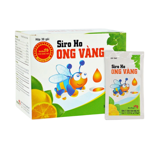 Siro Ong Vàng_H30 gói_Herbal_K60