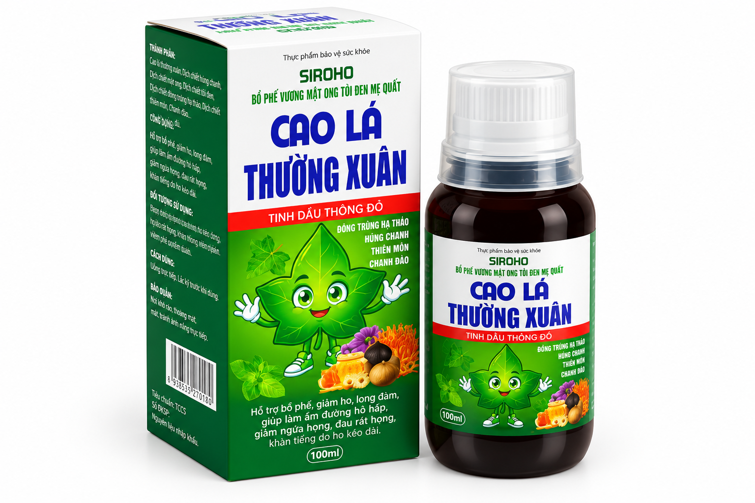 Siroho Cao Lá Thường Xuân_C/100ml_K100