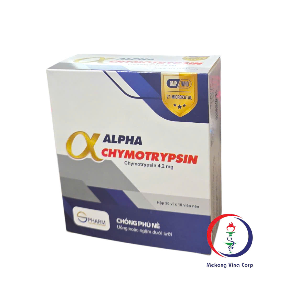 Sóc Trăng_Alphachymotrypsin 4.2mg (h/200v)