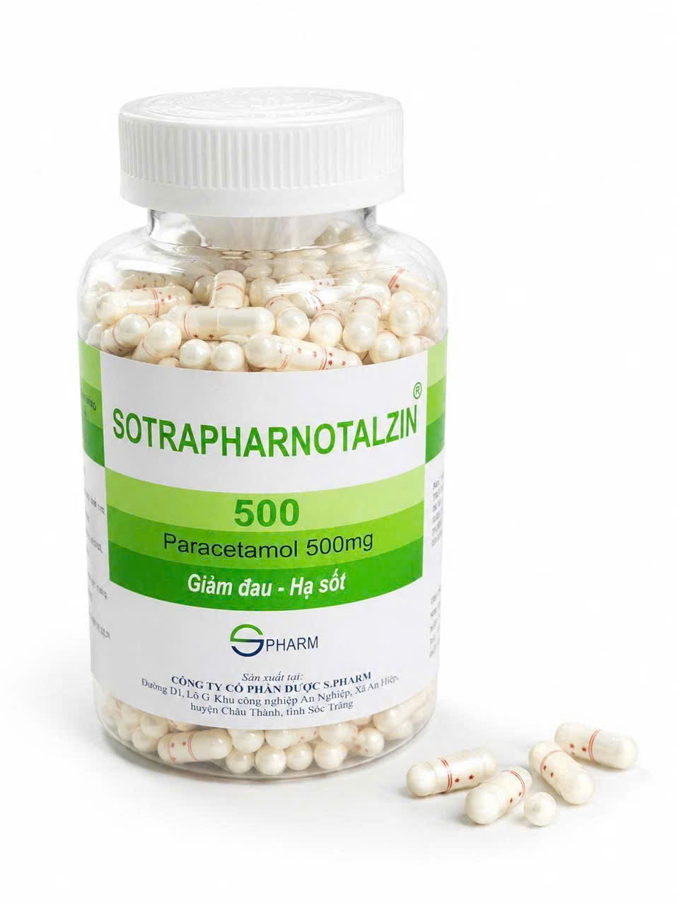 Sóc Trăng_SOTRAPHARNOTALZIN 500_Para 500 mg_C/500v_K38