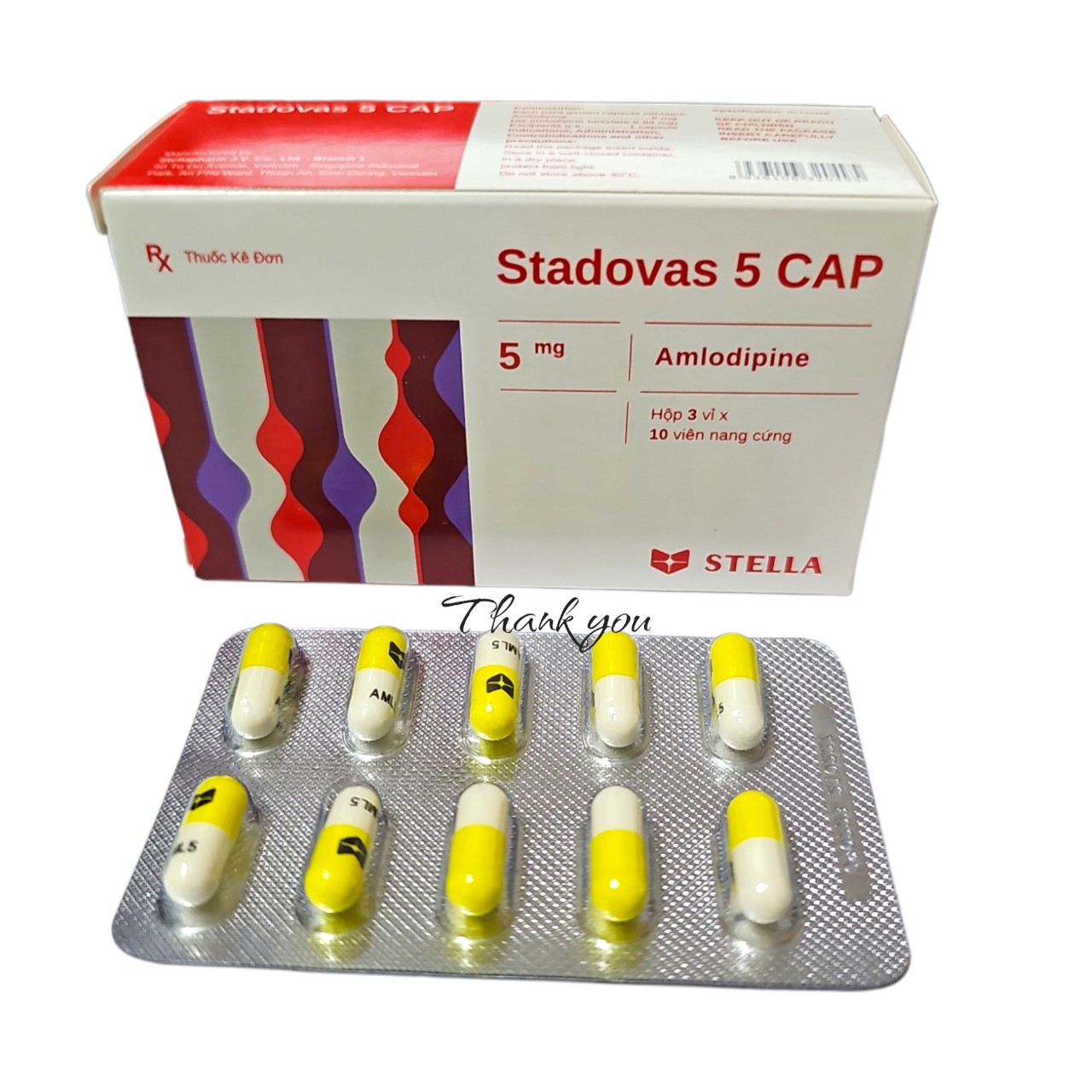 Stadovas_Amlodipine 5mg_H30v_STELLA