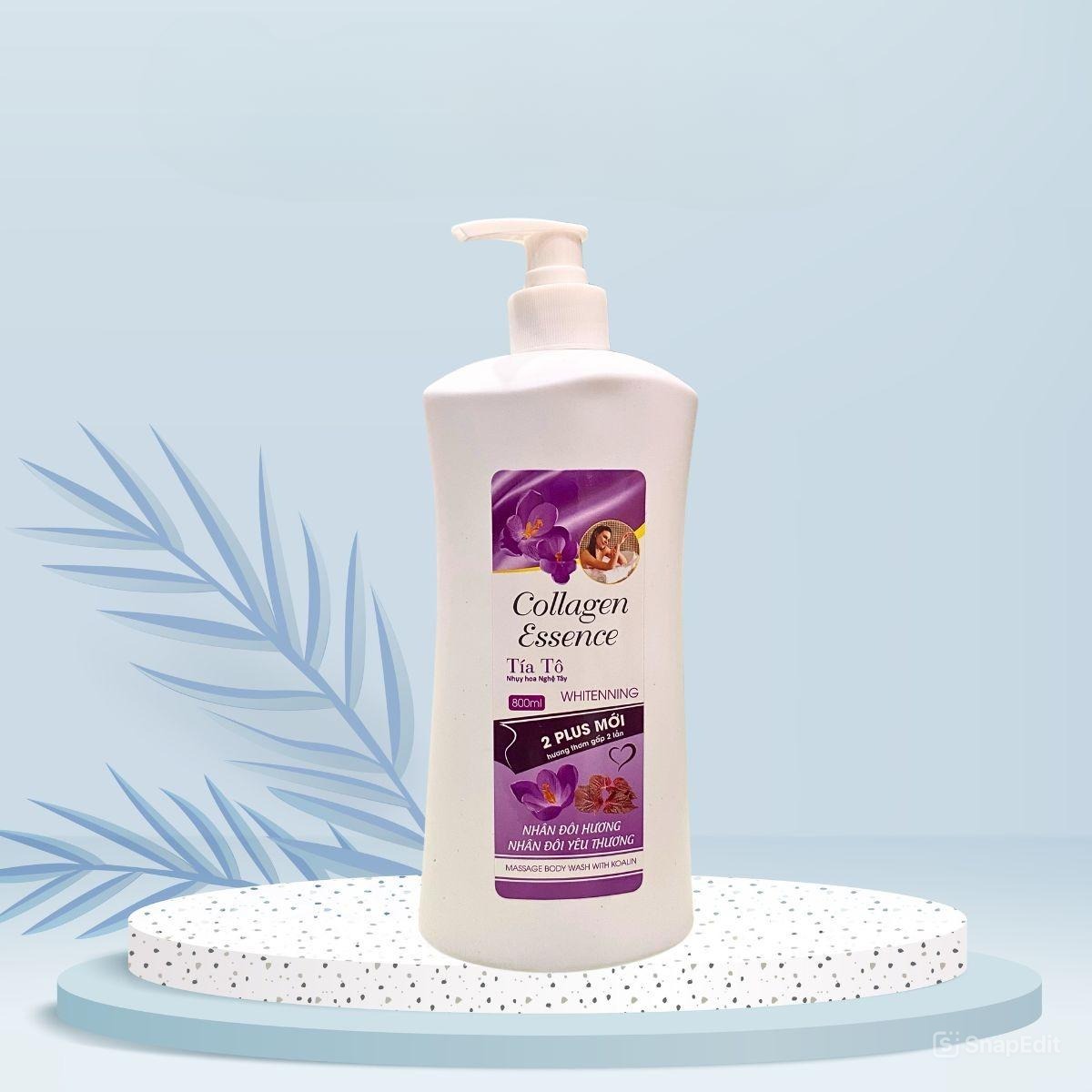Sữa Tắm Collagen Essence Tía Tô_C800ml