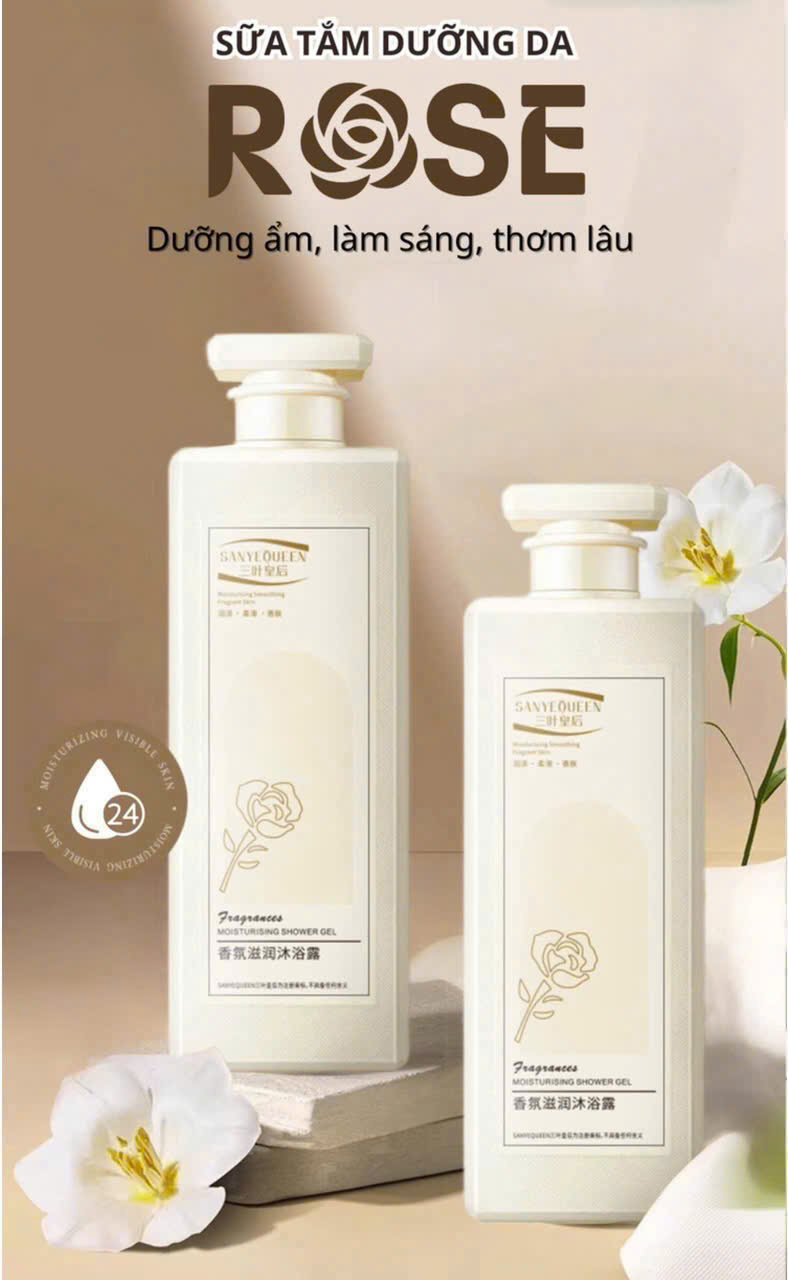 Sữa Tắm Dương Da Rose_C800ml