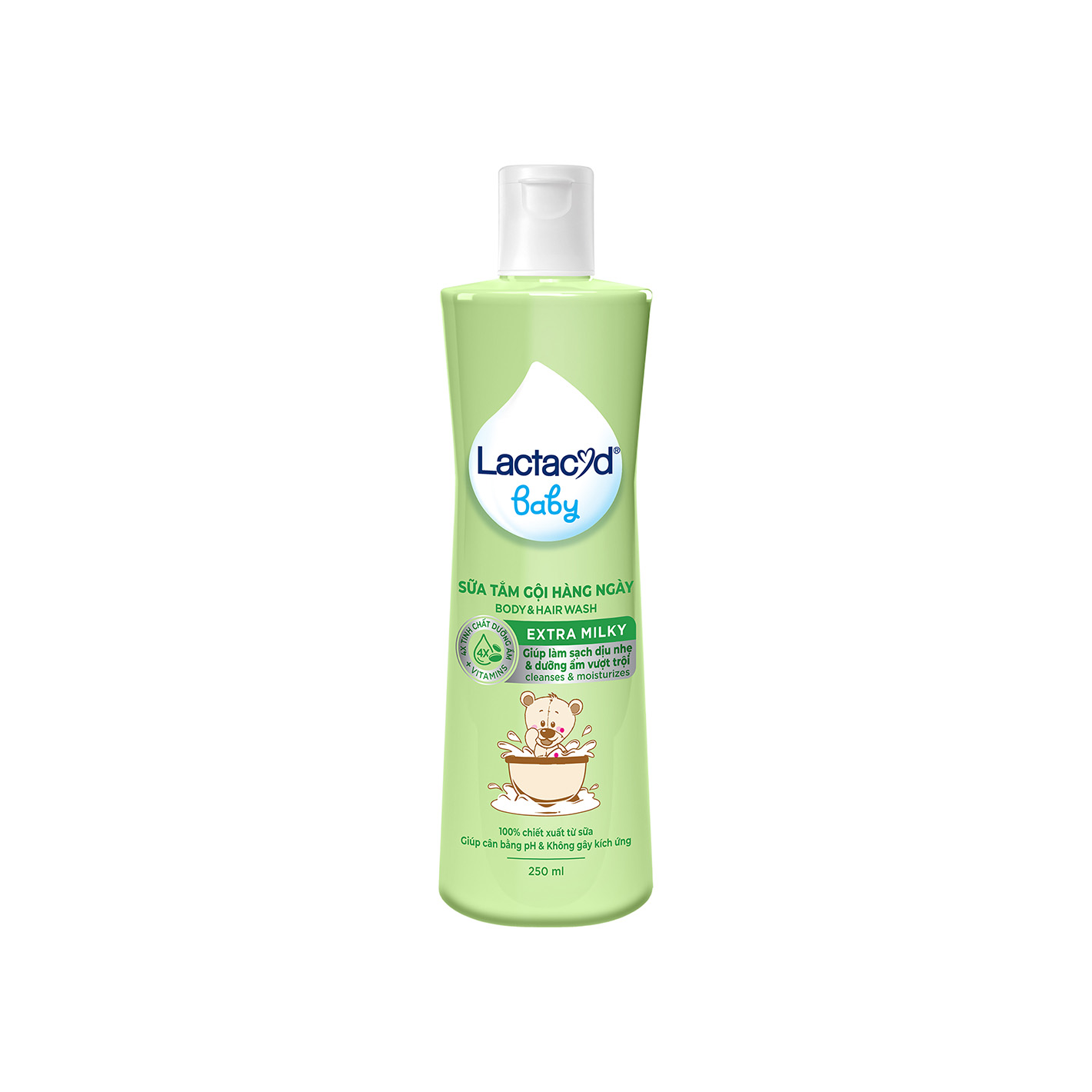 Sữa tắm Lactacyd Milky 250ml