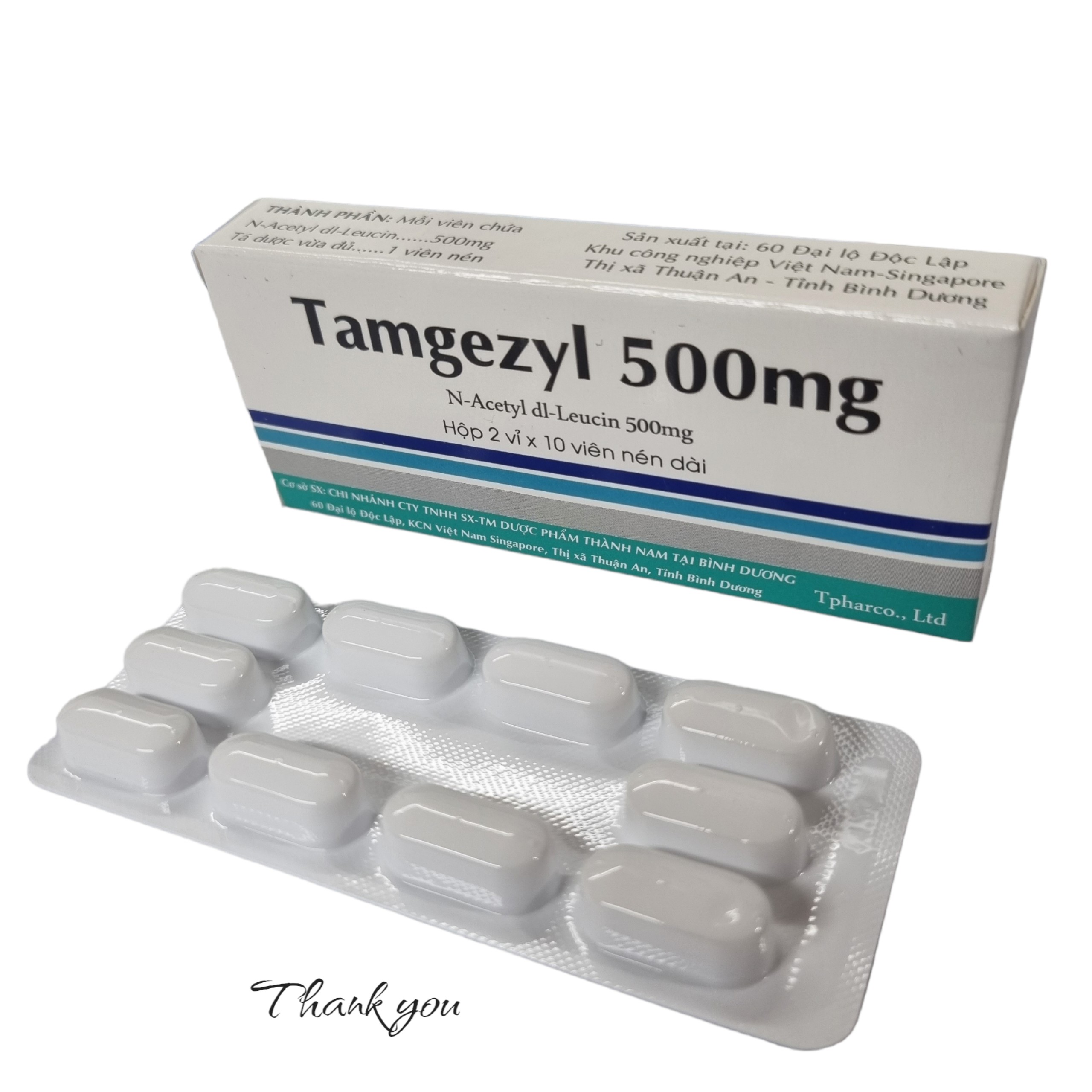 Tamgezyl 500mg - H20v - Thành Nam