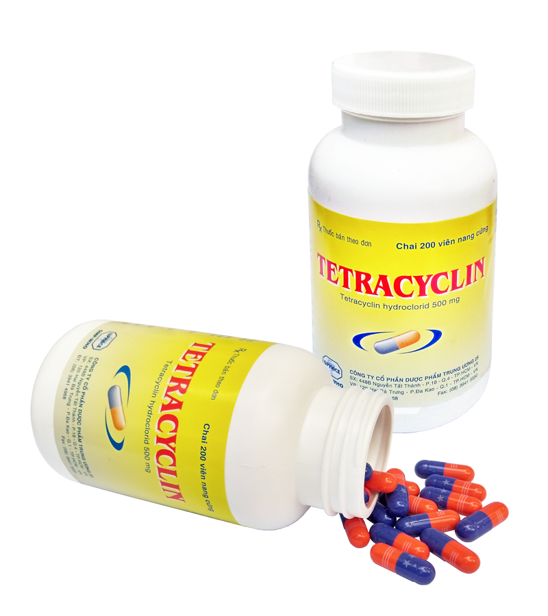 TW25_Tetracylin 500mg_C200v Nang Cứng_K50