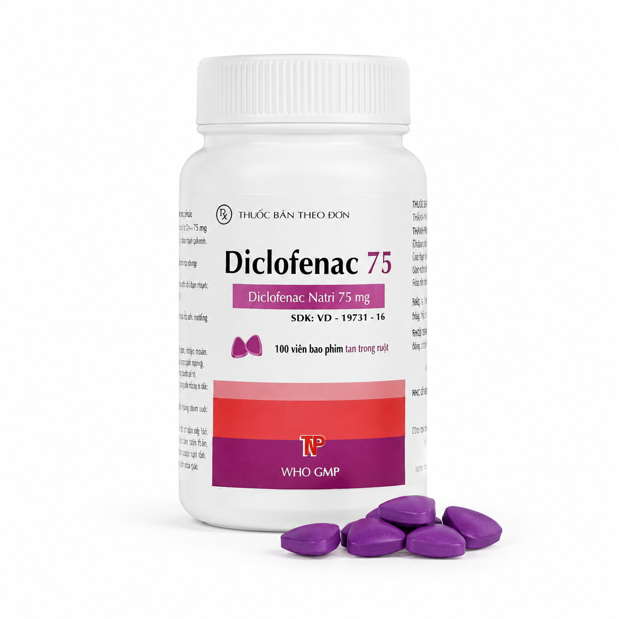 Thành Nam_Diclofenac 75mg Tím (C/100v)