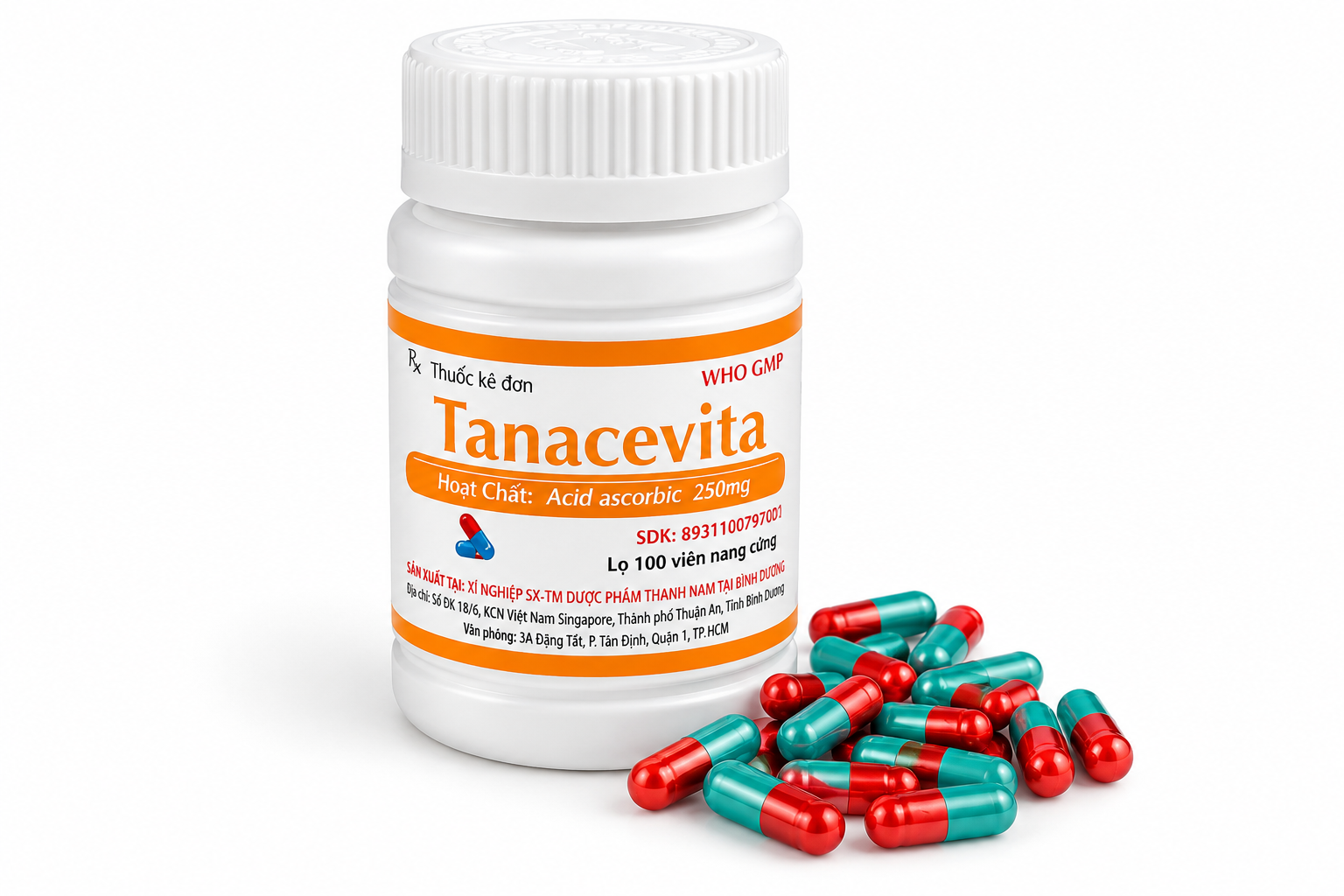 Thành Nam_Tanacevita 250 (vitamin C250)_C/100v