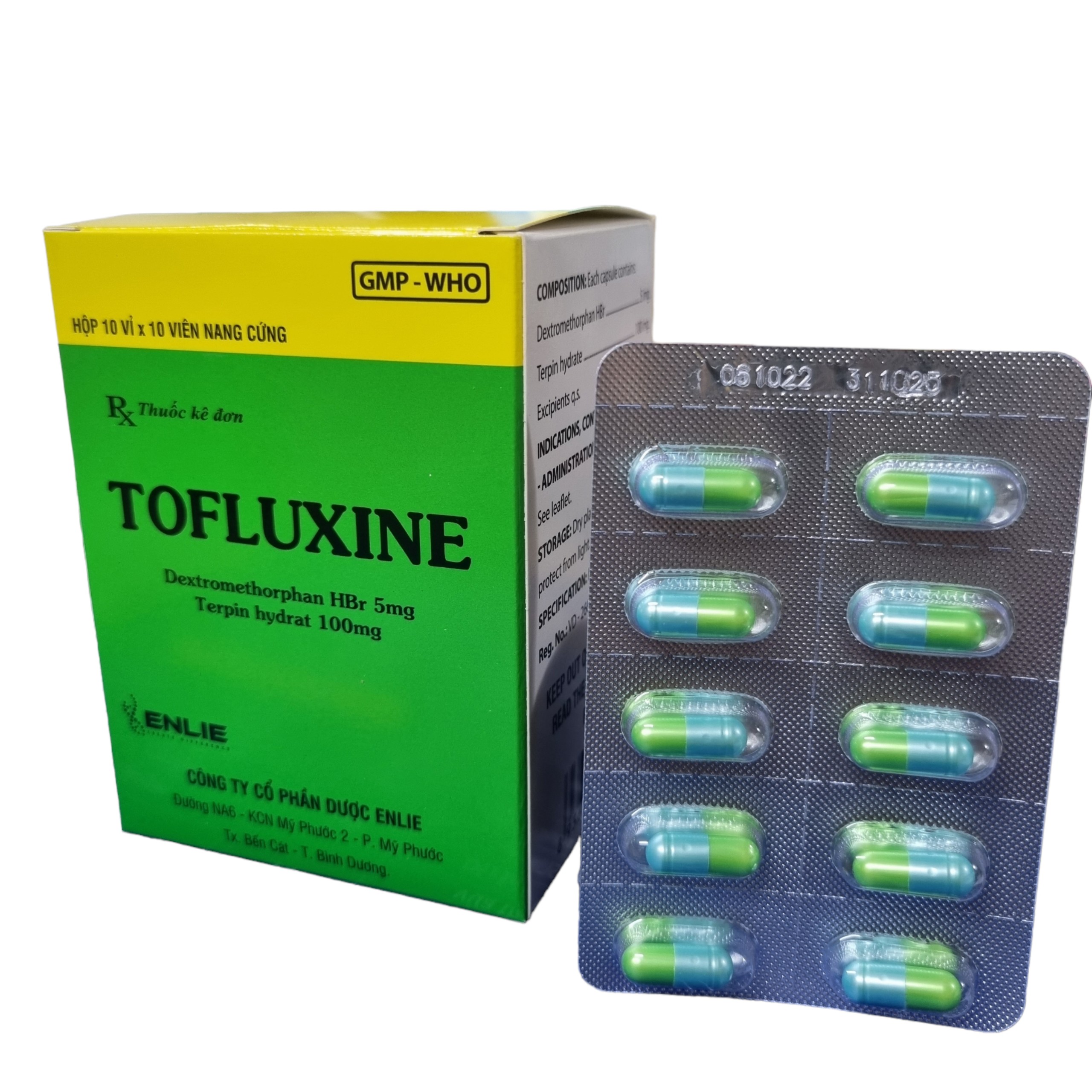 TOFLUXINE Hộp 100v _ Dược Bình Dương