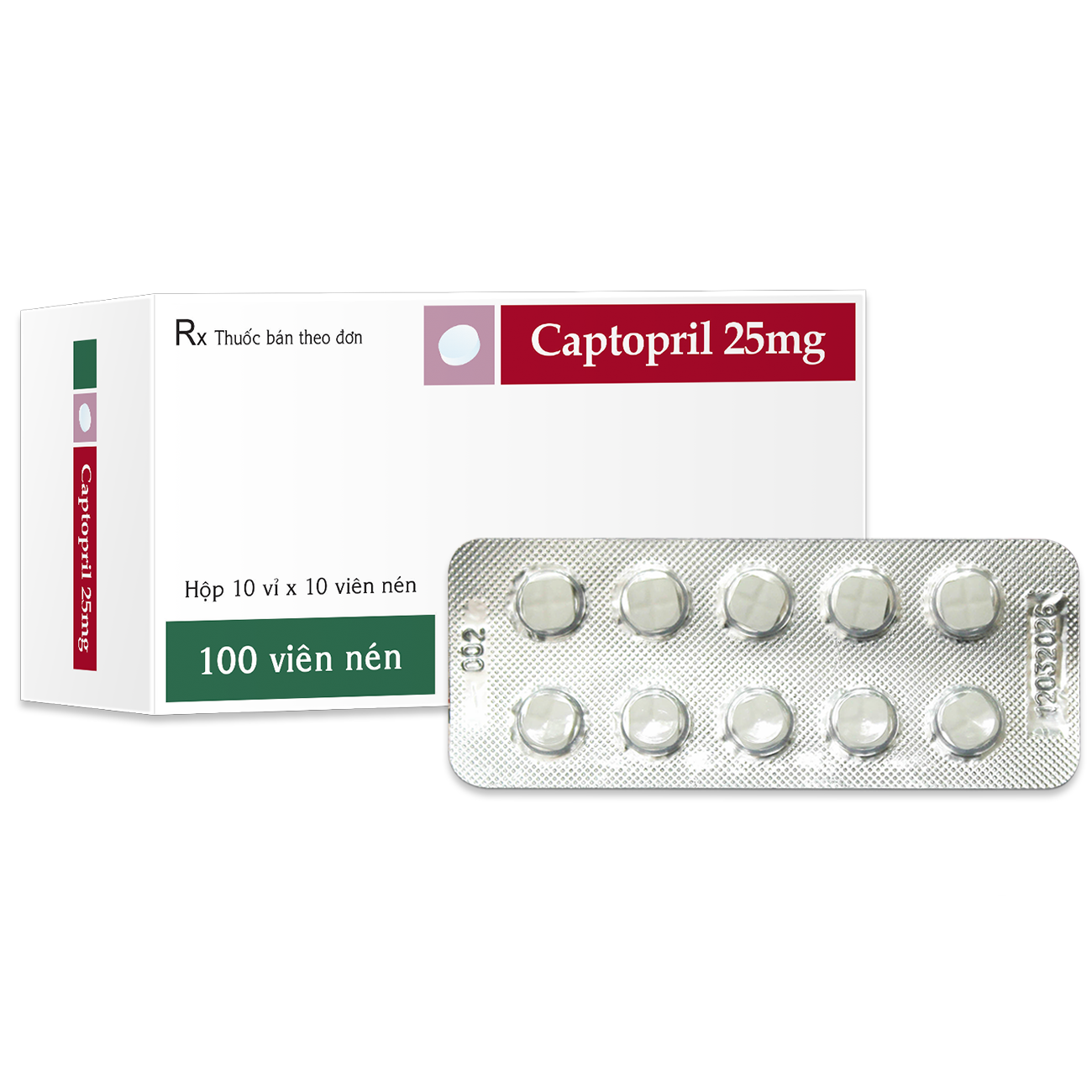 Trà Vinh_CAPTOPRIL 25MG_H100v