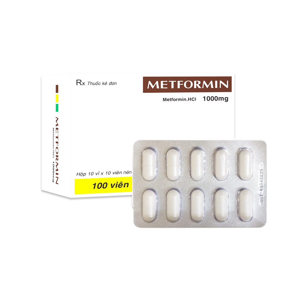 Trà Vinh_Metformin 1000mg_H/100v