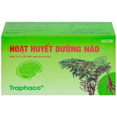 Traphaco_Hoạt huyết dưỡng não Viên nén bao phim_H100v