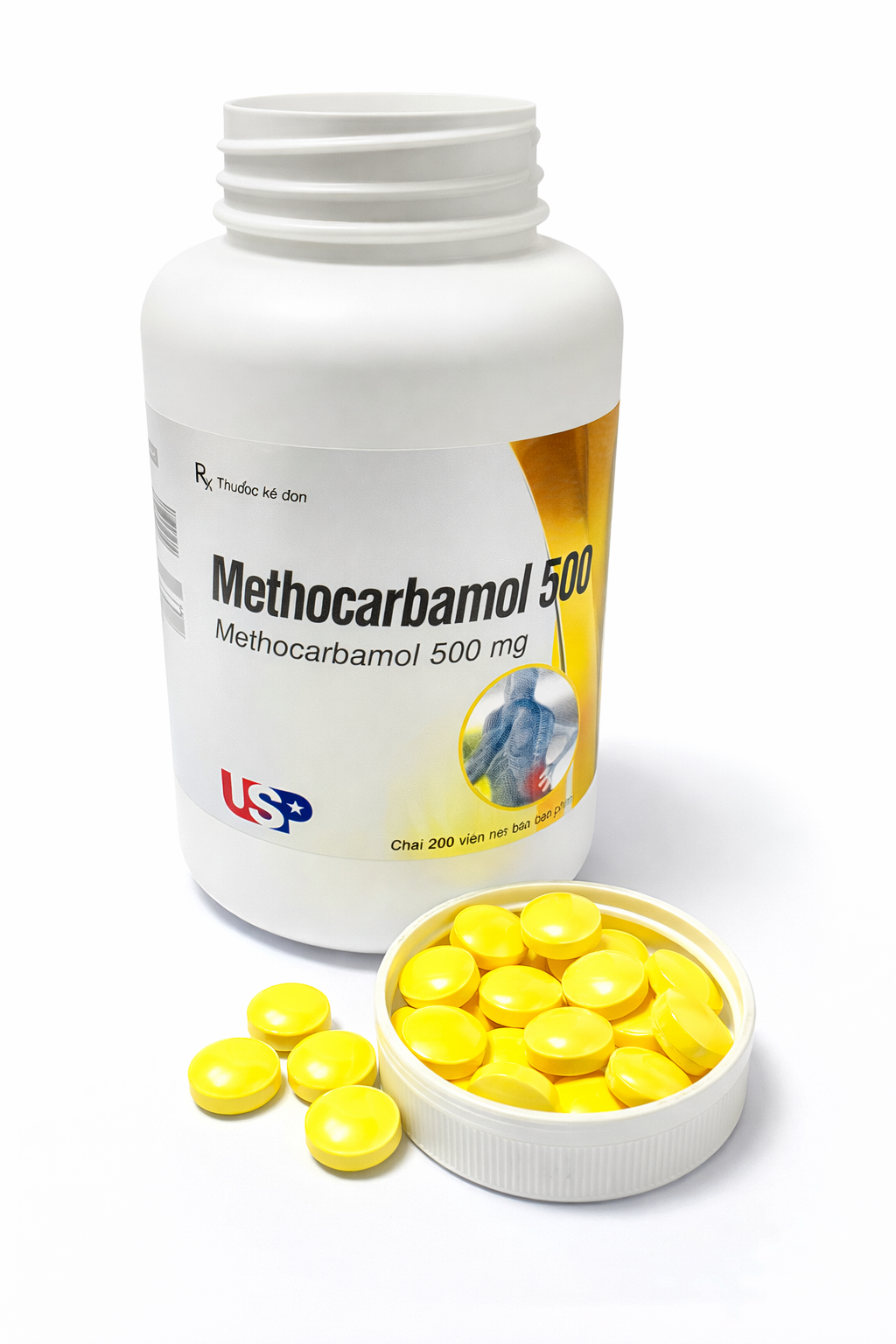 USP_Methocarbamol 500_C/200v