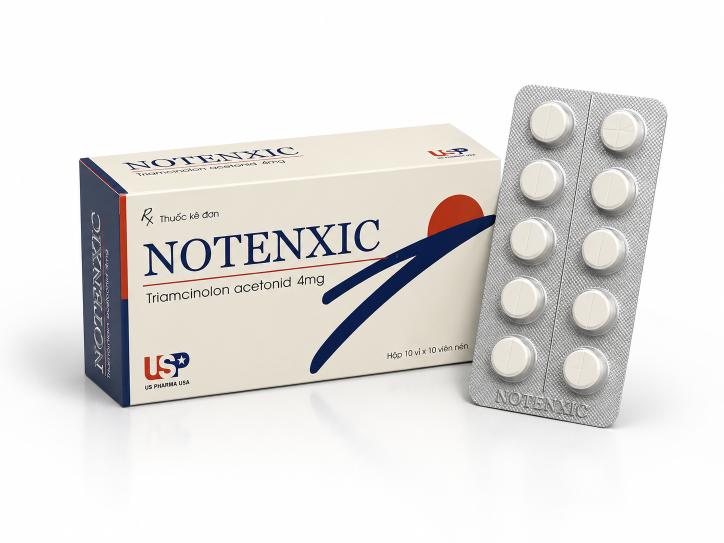 USP_NOTENXIC_Triamcinolon 4mg_H/100v