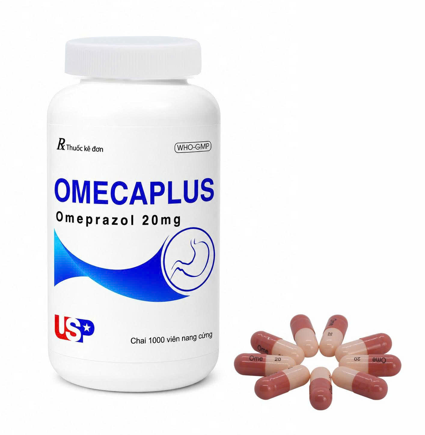USP_OMECAPLUS Omeprazol 20mg_C/1000v