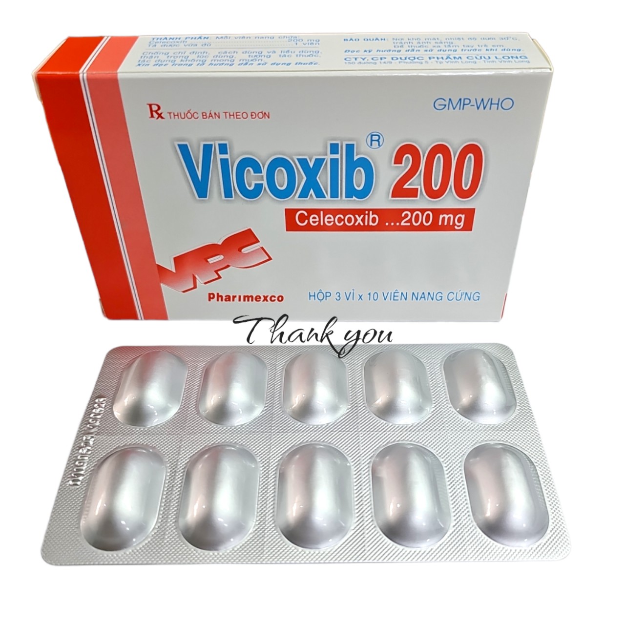 Vicoxib 200_celecoxib 200mg_H30v_VPC