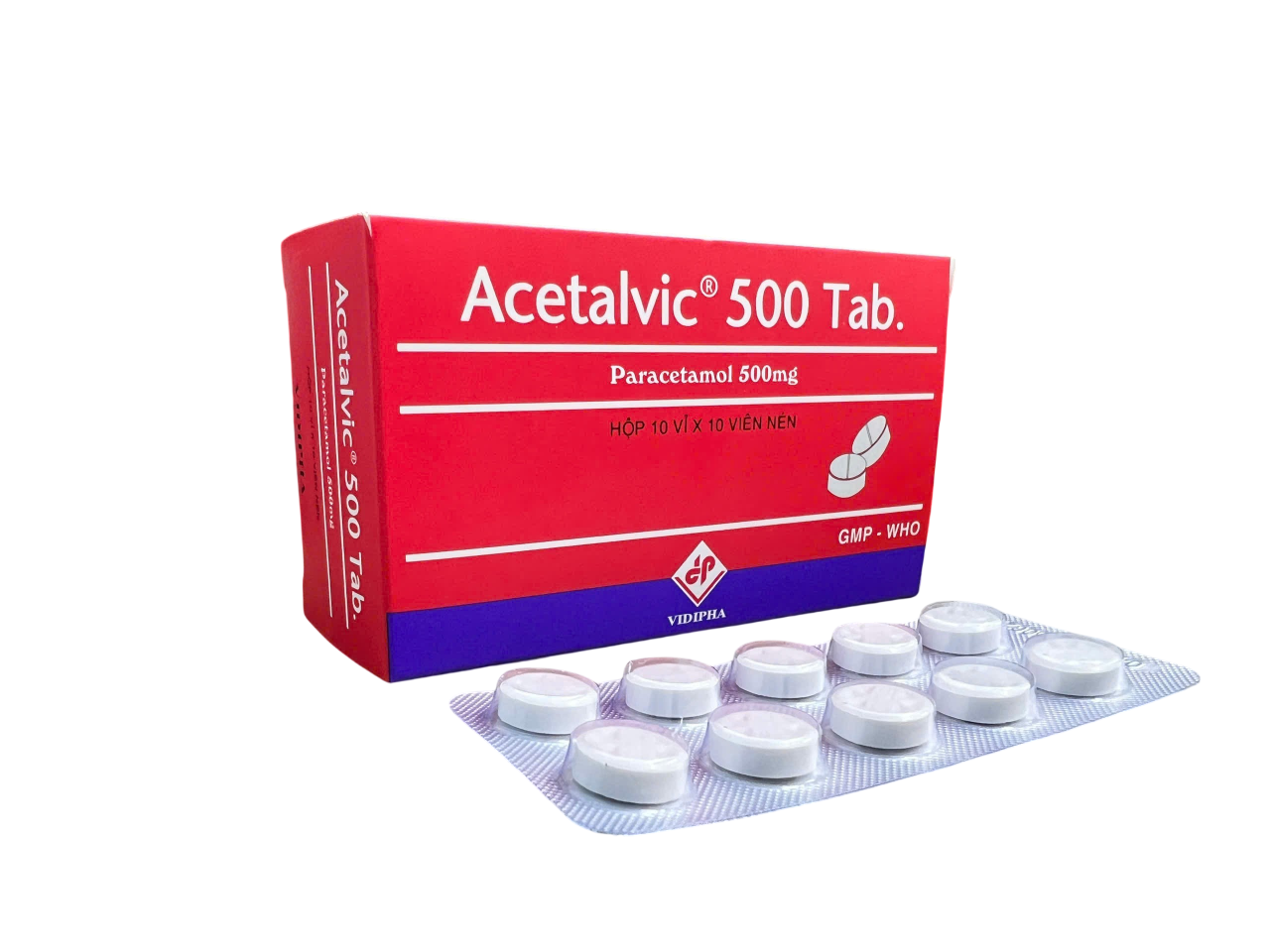 Vidi_Acetalvic 500 Tab (Para 500)_H100v