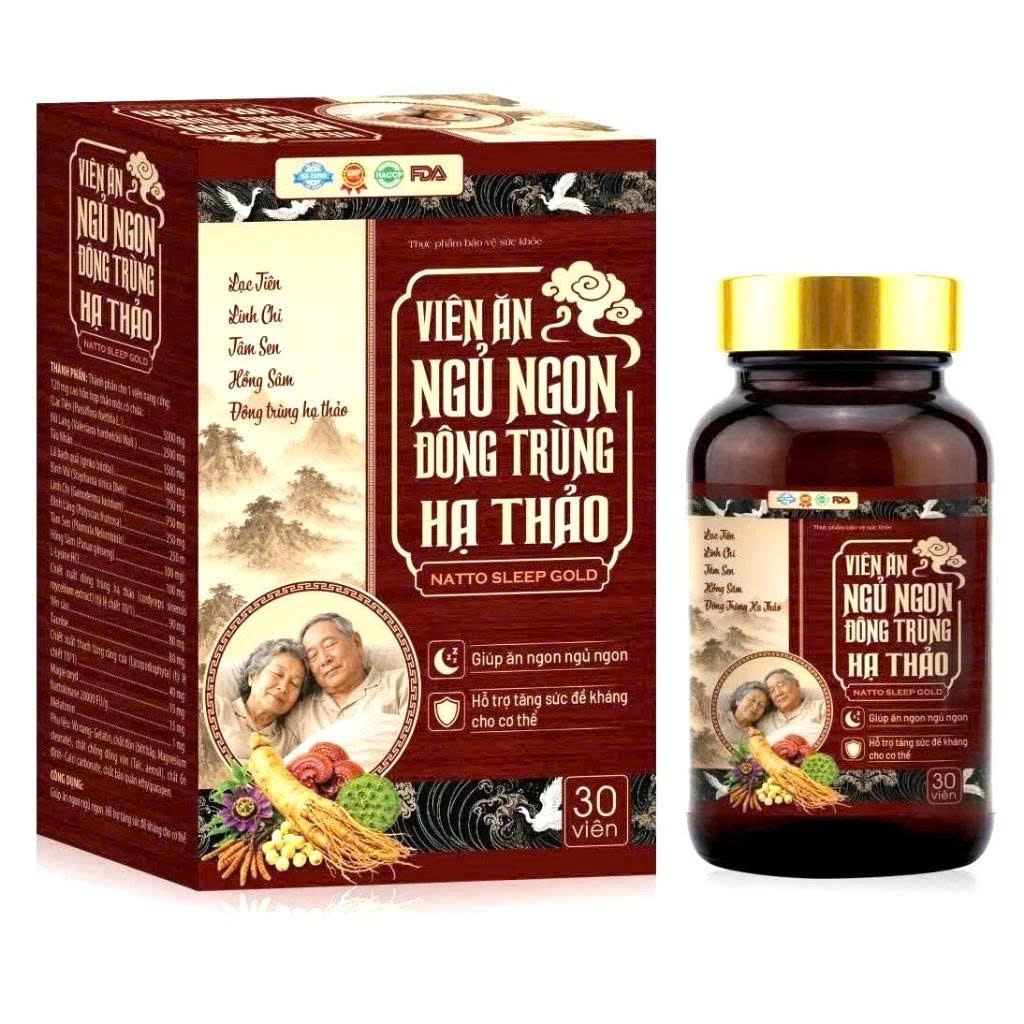 Viên ăn ngủ ngon đông trùng hạ thảo_C/30v