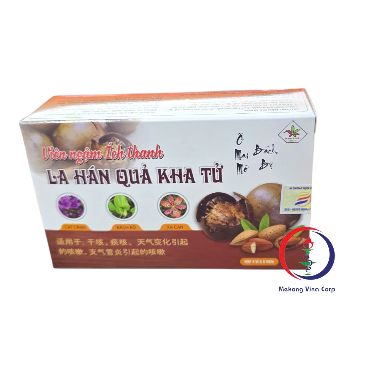 Viên Ngậm Ích Thanh La Hán Quả Kha Tử