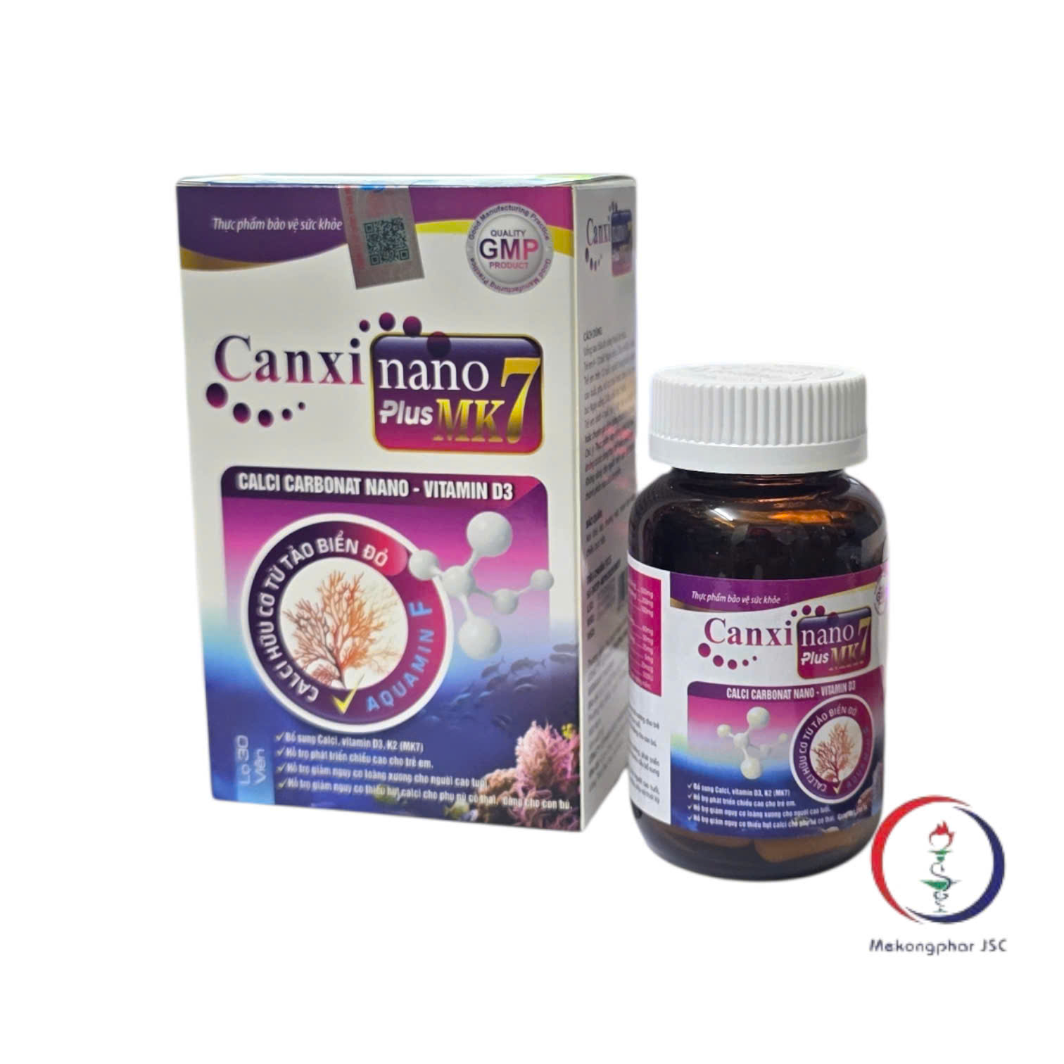 Canxi Nano Plus MK7 (C/30V) (hồng)