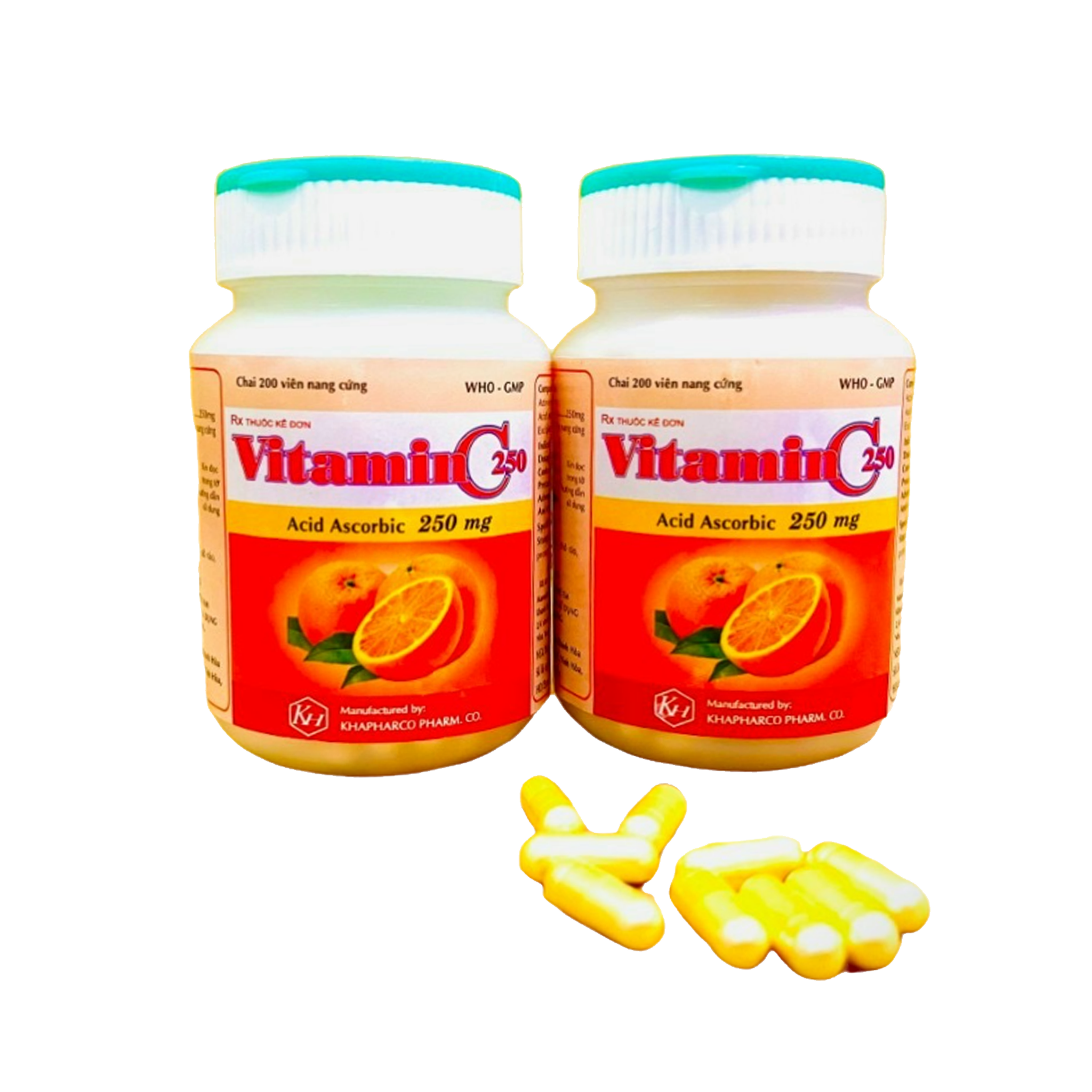 Vitamin C 250 chai 200 viên Khánh Hòa