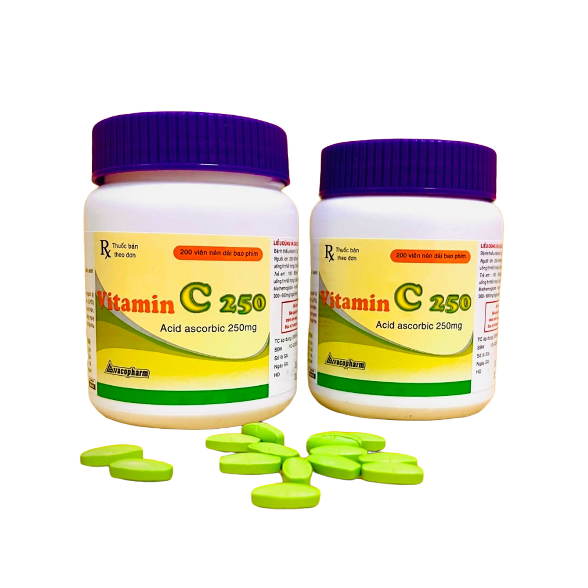 Vaco_Vitamin C250_C200v Nén Cam