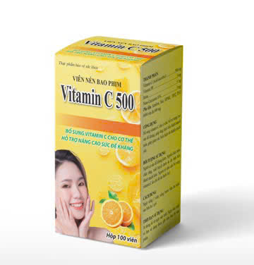 Rostex_Vitamin C500_C/100v nén bao phim