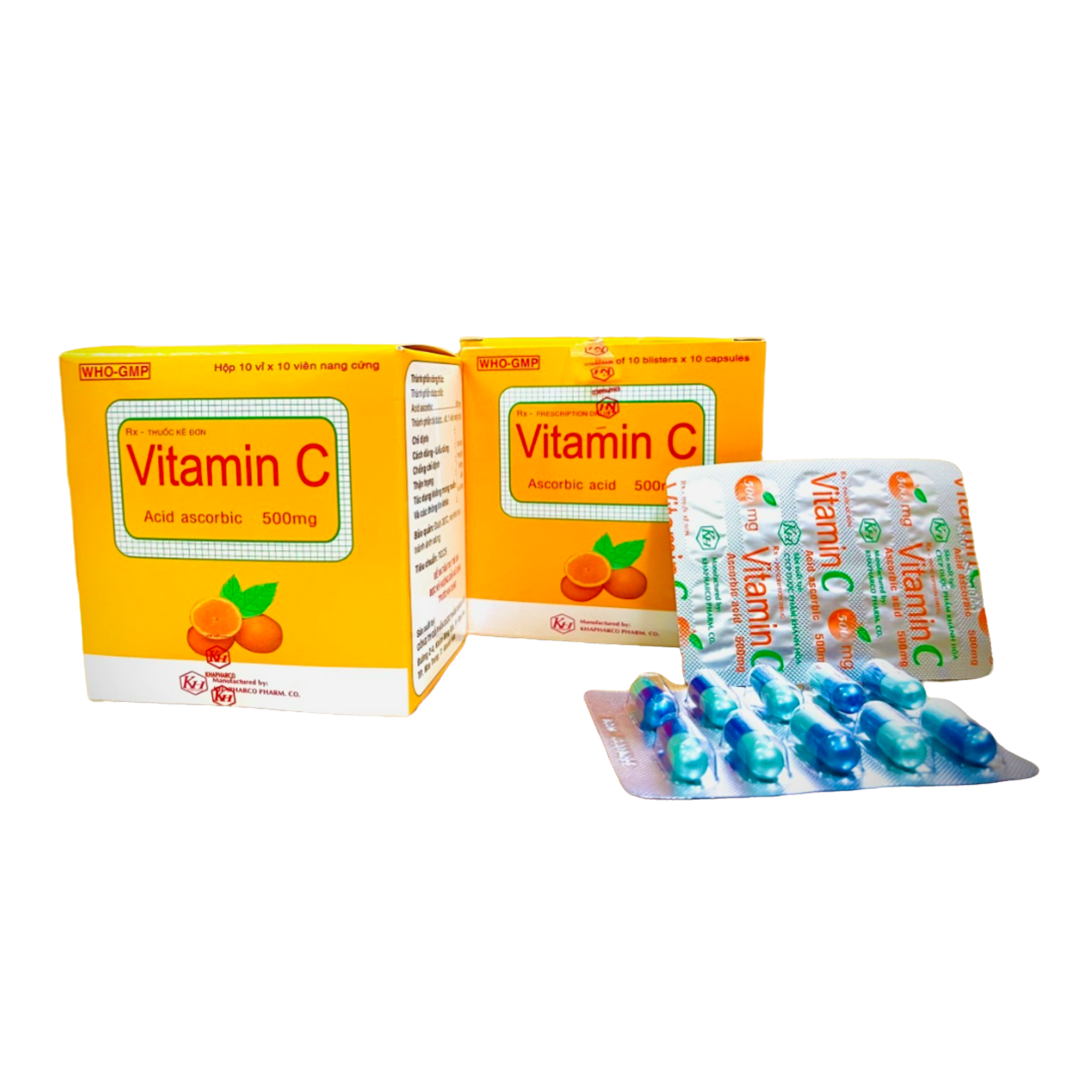 VITAMIN C HỘP 100 VIÊN KHÁNH HÒA