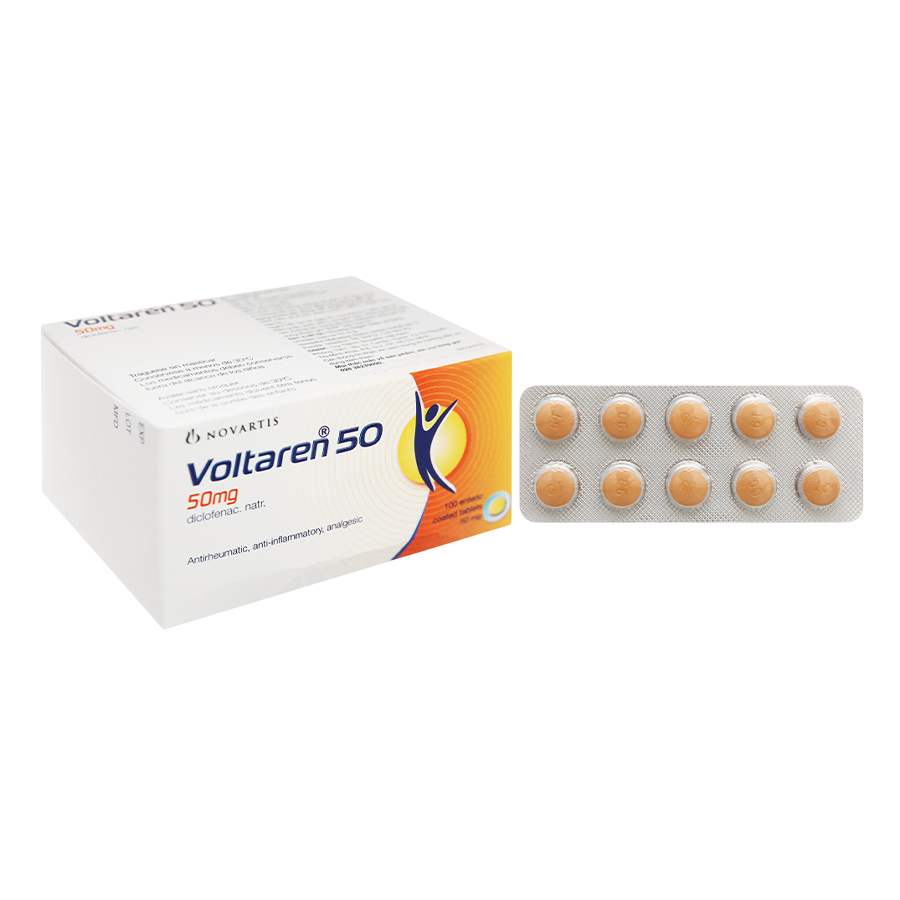 VOLTAREN 50 - DICLOFENAC NATRI 50MG_H100v