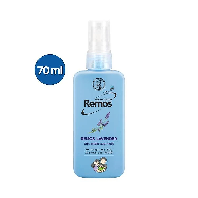 Xịt chống muỗi Remos hương Lavender_C70ml