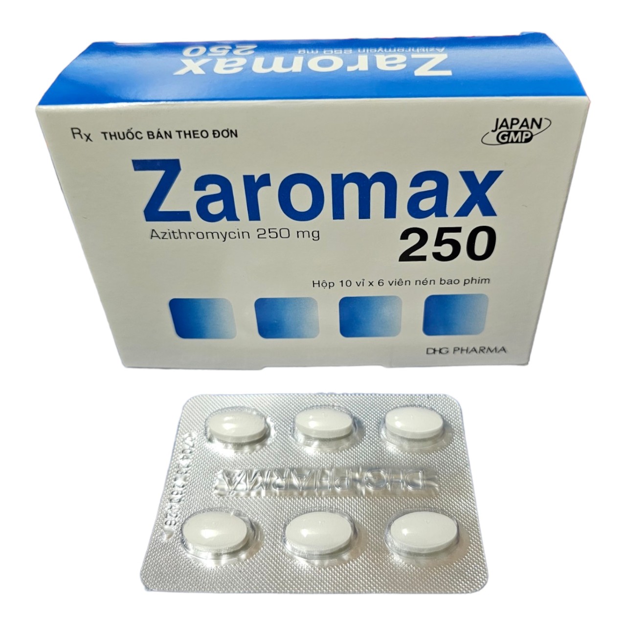 DHG_Zaromax 250_azithromycin 250mg_H60v