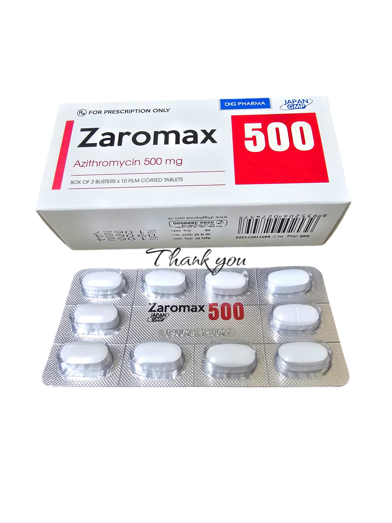 DHG_Zaromax 500_Azithromycin_H30v