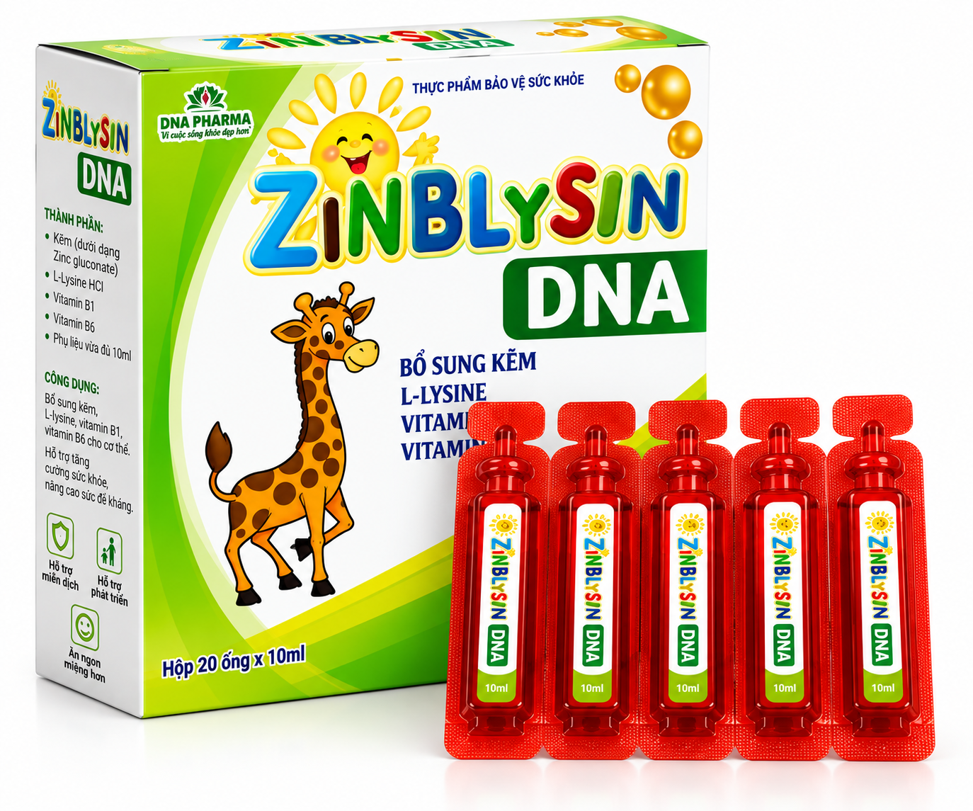Zinblysin DNA (Kẽm ống)_H/20/10ml_K48