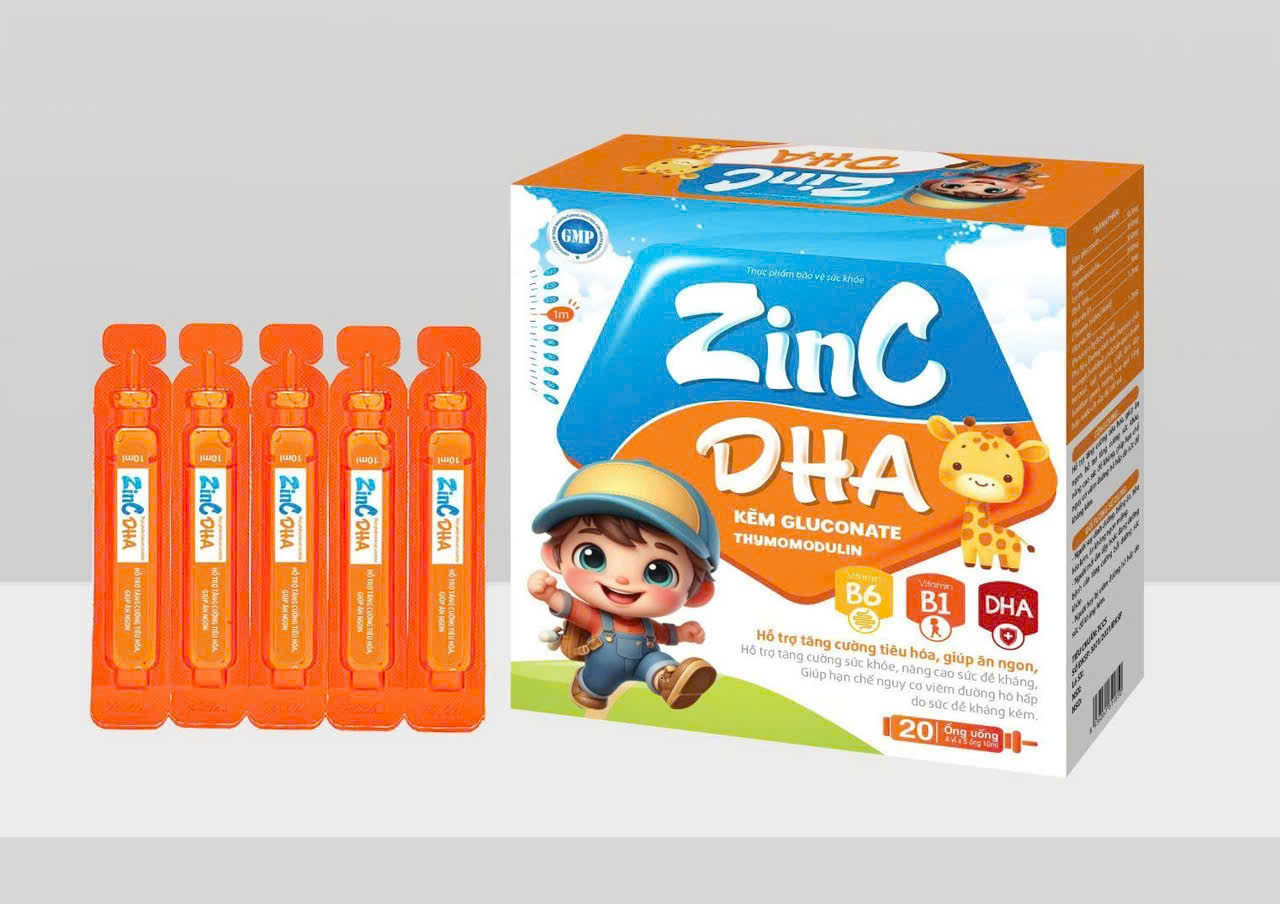 ZINC DHA Xanh (Kẽm Ống)_H/20/10ml_K70